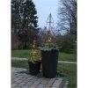 Udendørsdekoration Foldy Sort Star Trading 50 cm – miniature 7