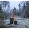 Udendørsdekoration Foldy Sort Star Trading 50 cm – miniature 6