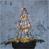 Udendørsdekoration Foldy Sort Star Trading 50 cm – miniature 12