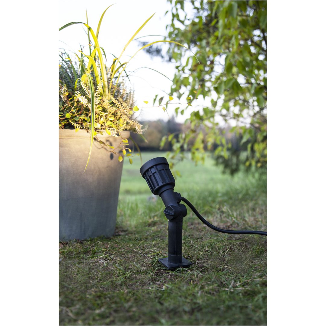 Udendørsdekoration Outdoor LED Spotlight Sort Star Trading – billede 12