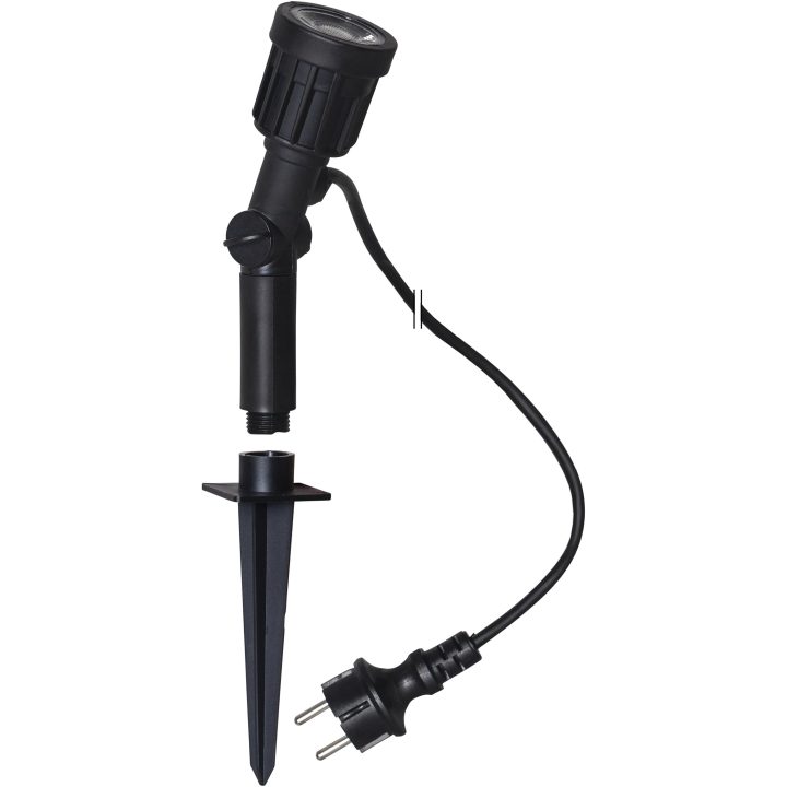 Udendørsdekoration Outdoor LED Spotlight Sort Star Trading – billede 6