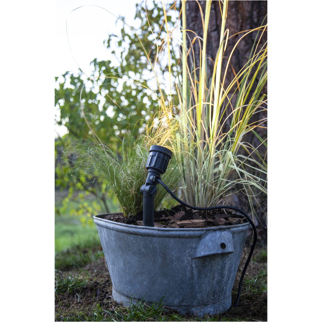 Udendørsdekoration Outdoor LED Spotlight Sort Star Trading – billede 3
