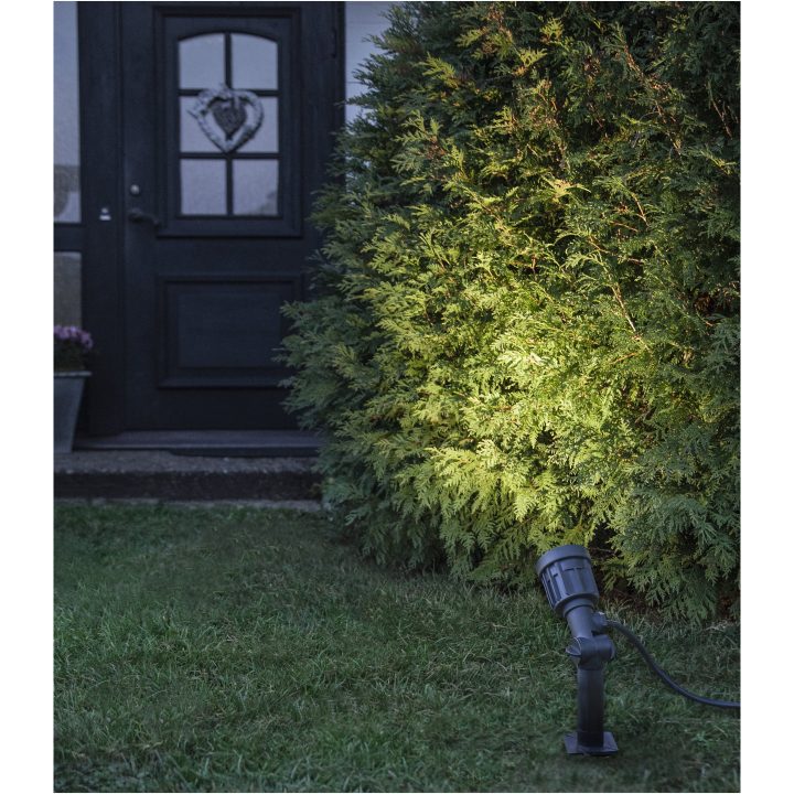 Udendørsdekoration Outdoor LED Spotlight Sort Star Trading – billede 3