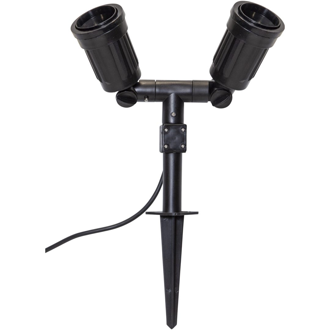 Udendørsdekoration Outdoor Spotlight Fixture Sort Star Trading – billede 10