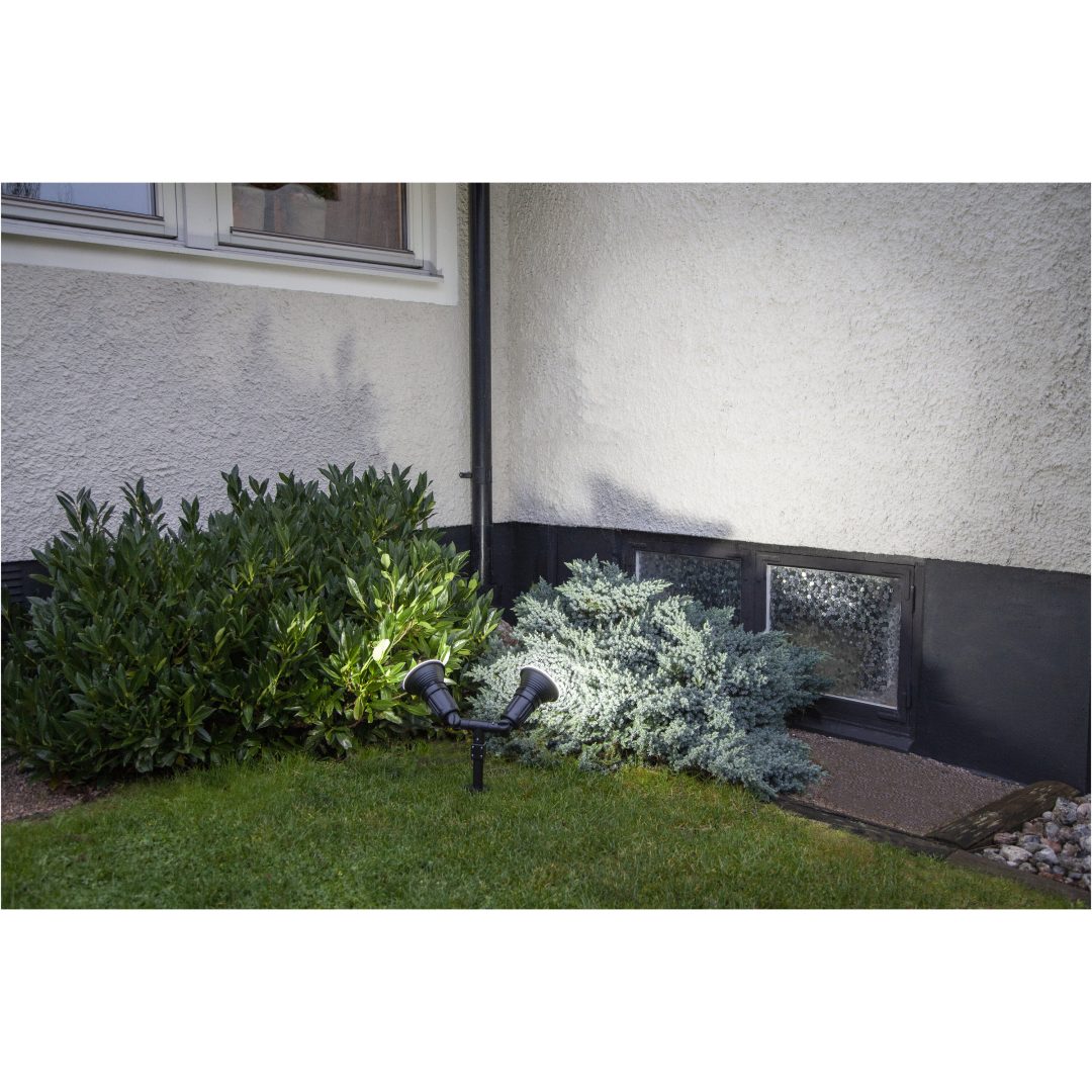 Udendørsdekoration Outdoor Spotlight Fixture Sort Star Trading – billede 5