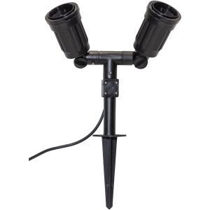 Udendørsdekoration Outdoor Spotlight Fixture Sort Star Trading