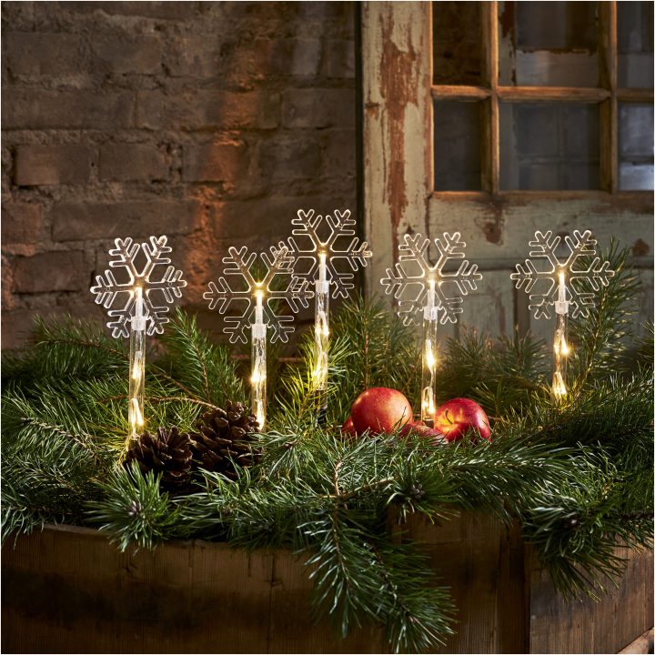 Udendørsdekoration Wandy Transparent Star Trading Snefnug – billede 3