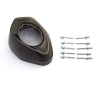 Udstødningsendestykke Sort AKRAPOVIC
