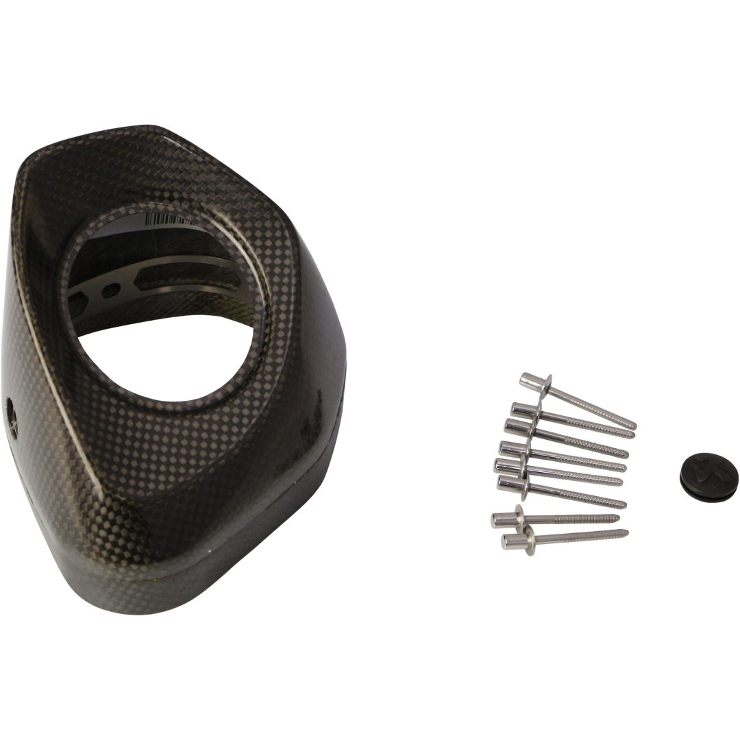 Udstødningsendestykke Sort AKRAPOVIC