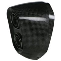 Udstødningsendestykke Sort AKRAPOVIC