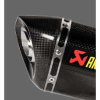 Udstødningsendestykke Sort AKRAPOVIC