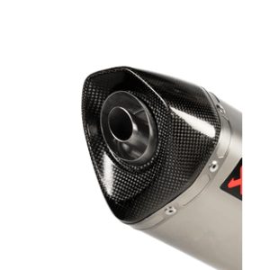 Udstødningsendestykke Sort AKRAPOVIC