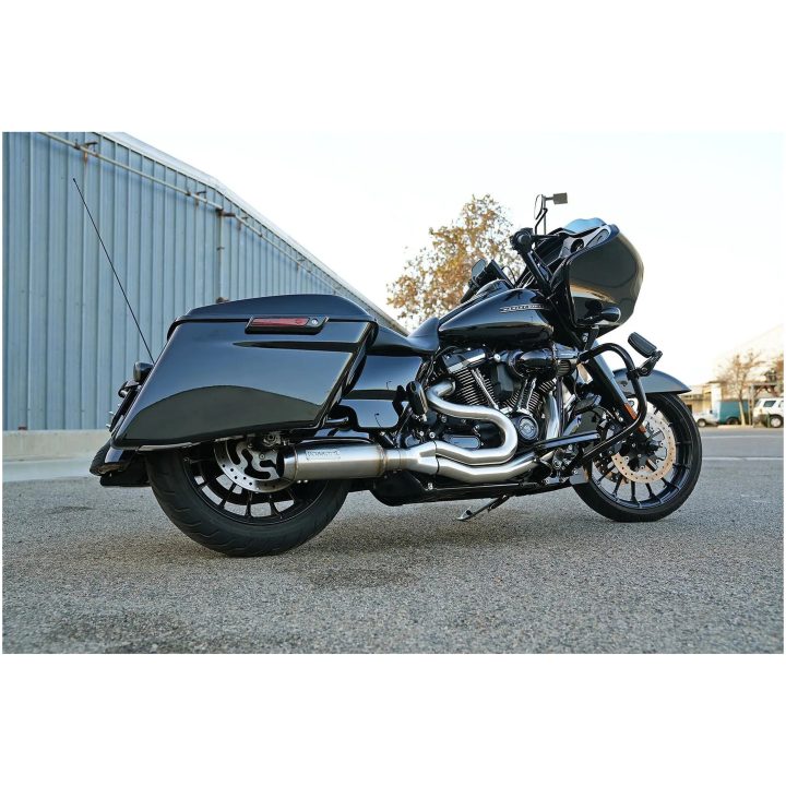 Udstødningssystem 2-into-1 Mid-length Super Bike Rustfrit stål BASSANI XHAUST Lyddæmper – billede 3