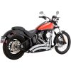 Udstødningssystem 2-into-2 Big Radius Krom VANCE & HINES Lyddæmper – miniature 1