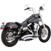 Udstødningssystem 2-into-2 Big Radius Krom VANCE & HINES Lyddæmper – miniature 1