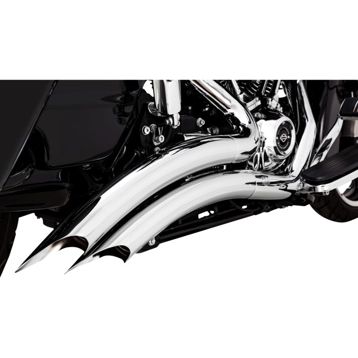 Udstødningssystem Big Radius Krom VANCE & HINES Lyddæmper – billede 3