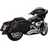 Udstødningssystem Big Radius Krom VANCE & HINES Lyddæmper – miniature 1