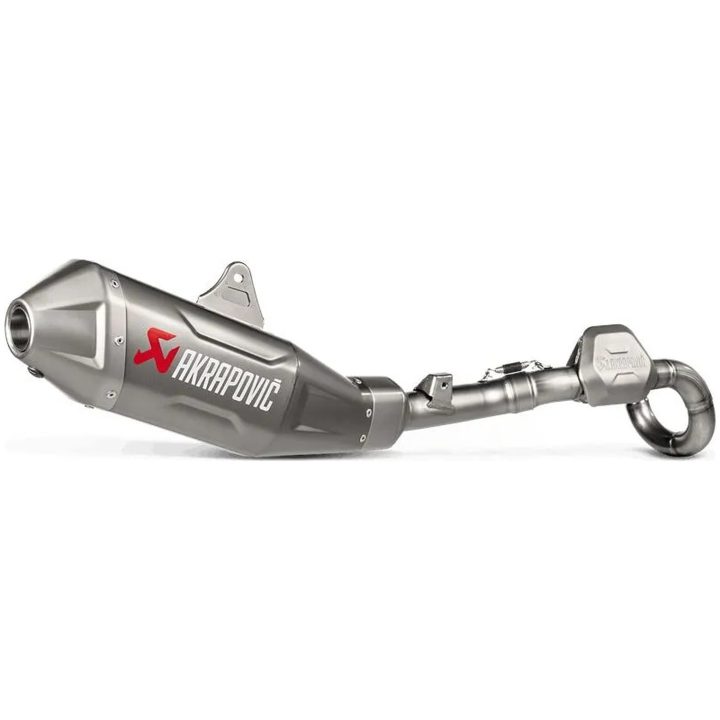Udstødningssystem Evolution Line Fuld Offroad Titanium AKRAPOVIC Lyddæmper – billede 3