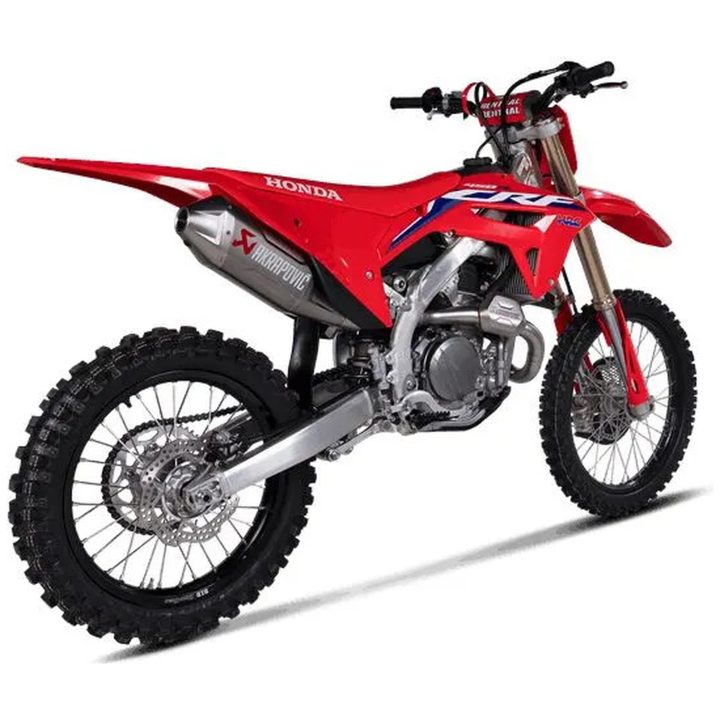 Udstødningssystem Evolution Line Fuld Offroad Titanium AKRAPOVIC Lyddæmper – billede 2