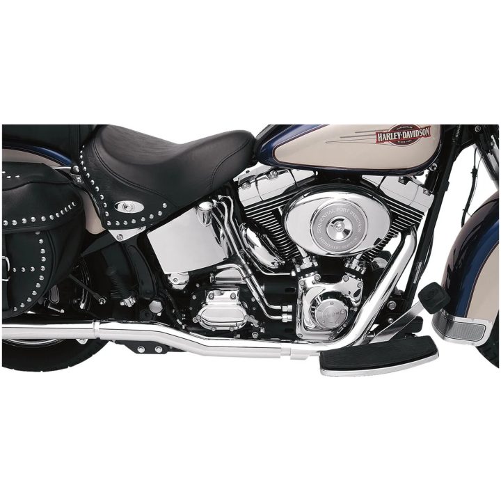 Udstødningssystem Power Curve True-dual Crossover Krom BASSANI XHAUST – billede 3