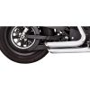 Udstødningssystem Shortshots Staggered Sort/Mat Mildstål VANCE & HINES Lyddæmper – miniature 4