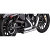 Udstødningssystem Shortshots Staggered Sort/Mat Mildstål VANCE & HINES Lyddæmper – miniature 2