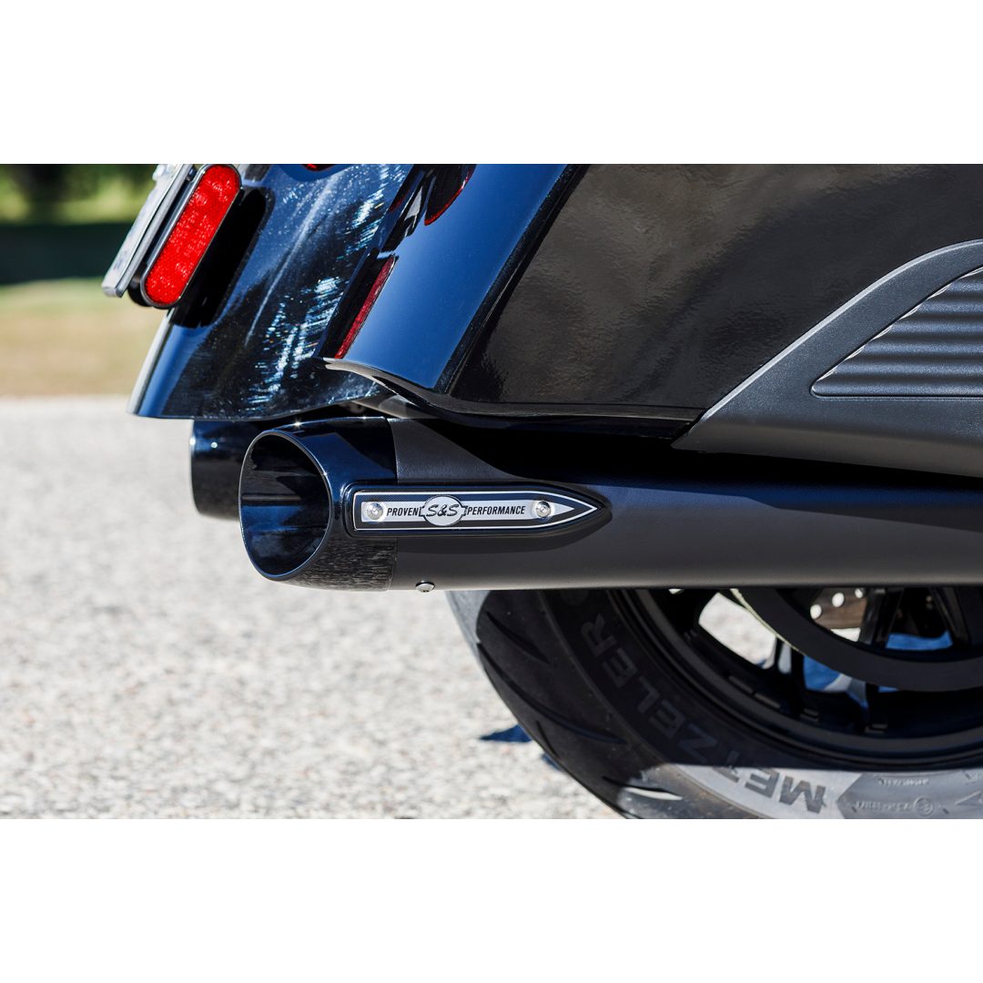 Udstødningssystem Slip-on Broadhead Krom S&S Cycle Lyddæmper – billede 2