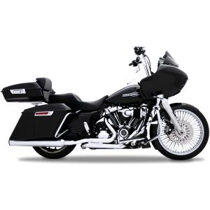 Udstødningssystem Slip-on Hp45 Xl Guld/Krom RINEHART RACING