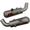 Udstødningssystem Slip-On Line Kulfiber Akrapovic Lyddæmper – miniature 1