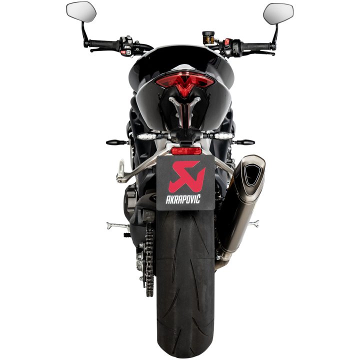 Udstødningssystem Slip-On Line Kulfiber Akrapovic Lyddæmper – billede 4