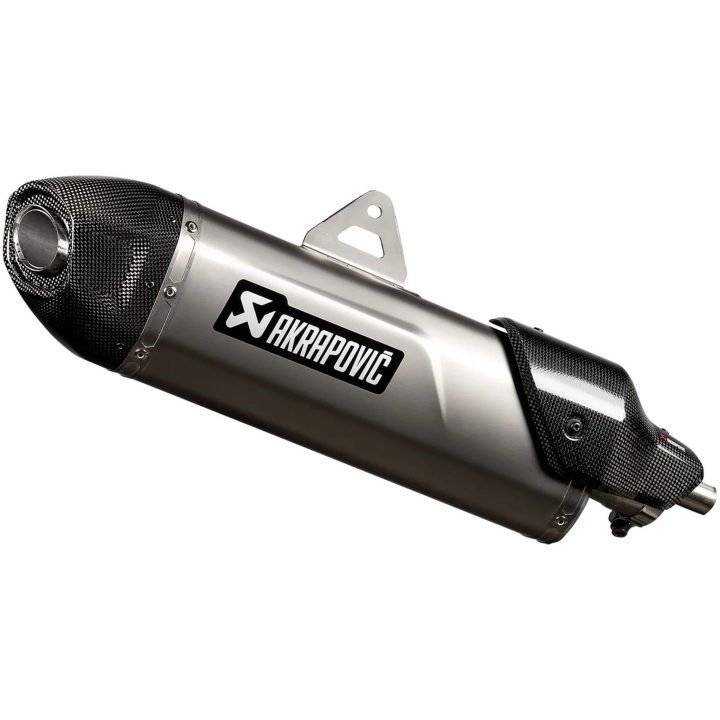 Udstødningssystem Slip-On Line Kulfiber Akrapovic Lyddæmper – billede 4