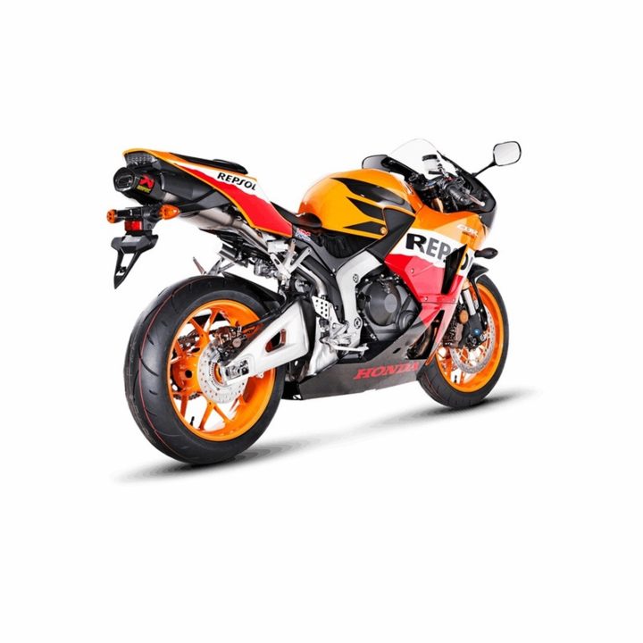 Udstødningssystem Slip-On Line Titanium Akrapovic TITAN – billede 2