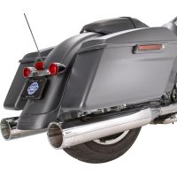 Udstødningssystem Slip-on Mk45 Ec Sort/Blå Rustfrit Stål S&S Cycle