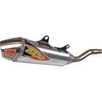 Udstødningssystem Slip-on Ti-6 Sort PRO CIRCUIT