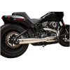 Udstødningssystem Superstreet 2:1 Sort S&S Cycle Lyddæmper – miniature 1