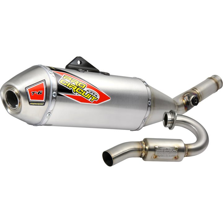Udstødningssystem T-6 PRO CIRCUIT Sølv – billede 2