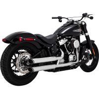 Udstødningssystem Twin Slash Slip-on Krom VANCE & HINES