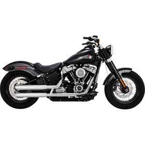 Udstødningssystem Twin Slash Slip-on Krom VANCE & HINES