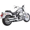 Udstødningssystem Twin Slash Slip-on Krom VANCE & HINES Lyddæmper – miniature 3