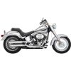Udstødningssystem Twin Slash Slip-on Krom VANCE & HINES Lyddæmper – miniature 1