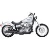 Udstødningssystem Twin Slash Slip-on Krom VANCE & HINES Lyddæmper – miniature 2