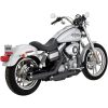 Udstødningssystem Twin Slash Slip-on Krom VANCE & HINES Lyddæmper – miniature 1