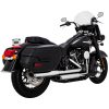 Udstødningssystem Twin Slash Slip-on Krom VANCE & HINES Lyddæmper – miniature 2