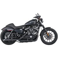 Udstødningssystem Twin Slash Slip-on Krom VANCE & HINES