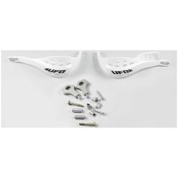 UFO Jumpy supermotard Hanguards ⌀22mm White