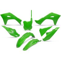 UFO Plastic kit 5-parts OEM Green KX250F 25-.. KX450F 24-..