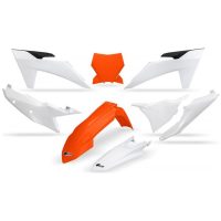 UFO Plastkit 5-delar KTM SX/SXF125-450 OEM 999 2023-2024