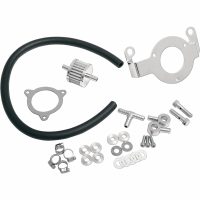 Ugehusventilation/støtte Sort/krom DRAG SPECIALTIES