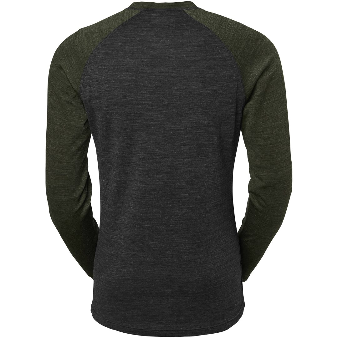 Uldtrøje Haley Sort/Grøn Matterhorn XS – billede 3