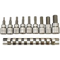 Unbrakonøglesæt med 3/8" firkantbeslag Teng Tools M3812 / M3811